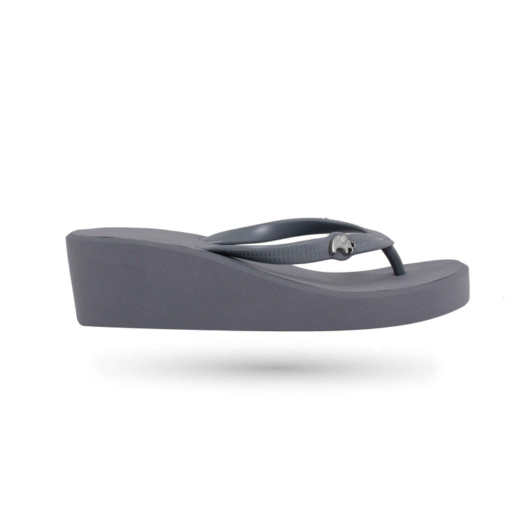 Fipper New Wedges S - Grey-Women Sandals-Fipper Indonesia