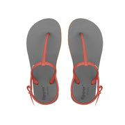 Fipper Strappy Grey / Red