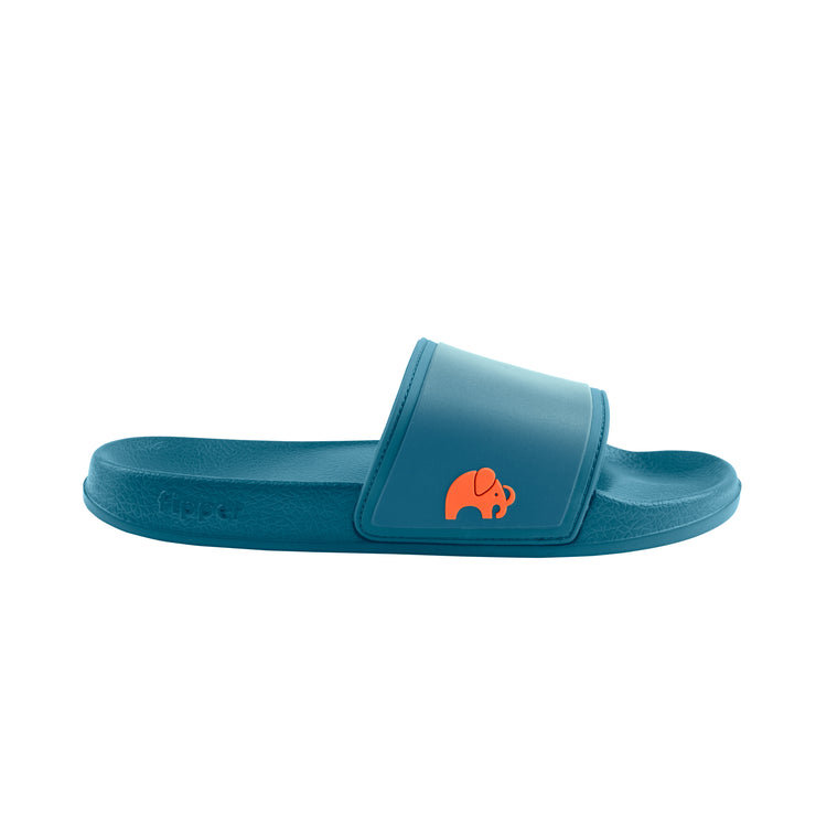 Fipper Slip On Blue Snorkel / Orange