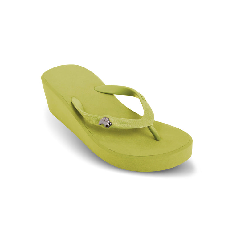 Fipper New Wedges S - Green Olive
