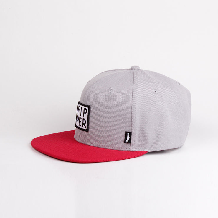 Fipper Snapback 23-One Grey / Red-Snapback-Fipper Indonesia