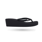 Fipper New Wedges S - Black-Women Sandals-Fipper Indonesia