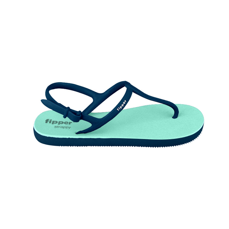 Fipper Strappy Greenschist / Blue Snorkel